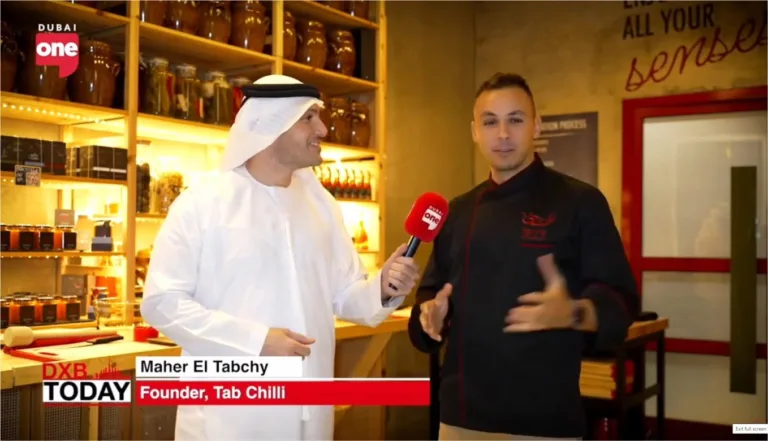 Dubai One TV interview on fermentation with Tabchilli
