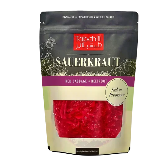 Sauerkraut Red Cabbage & Beetroot (500g)