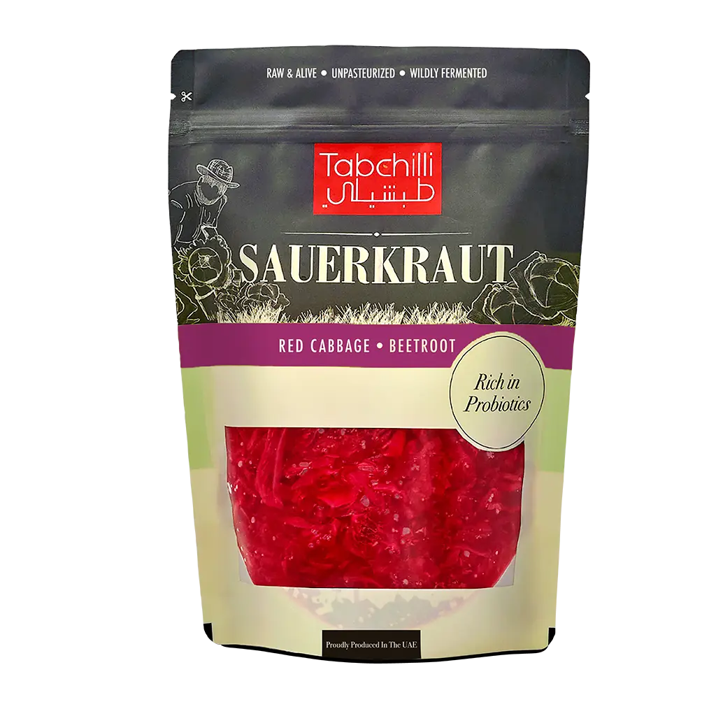 Sauerkraut Red Cabbage & Beetroot (500g)