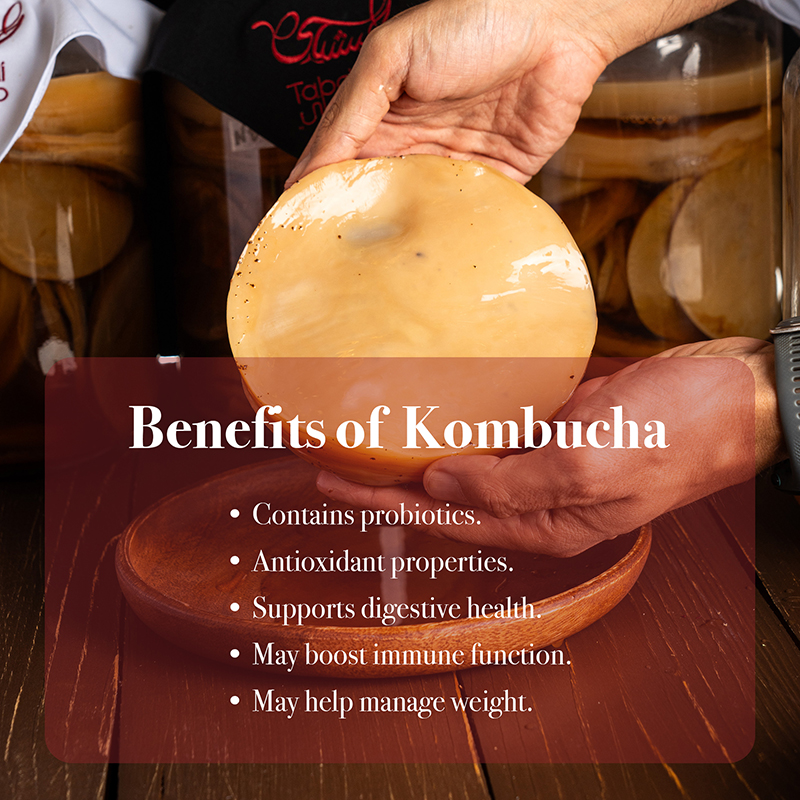 benefits of fermented tea drink